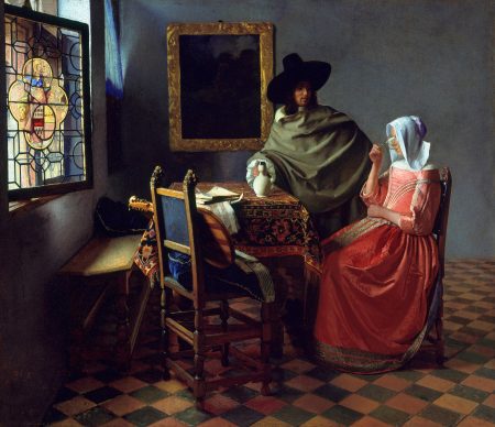 Vermeer - The Glass of Wine