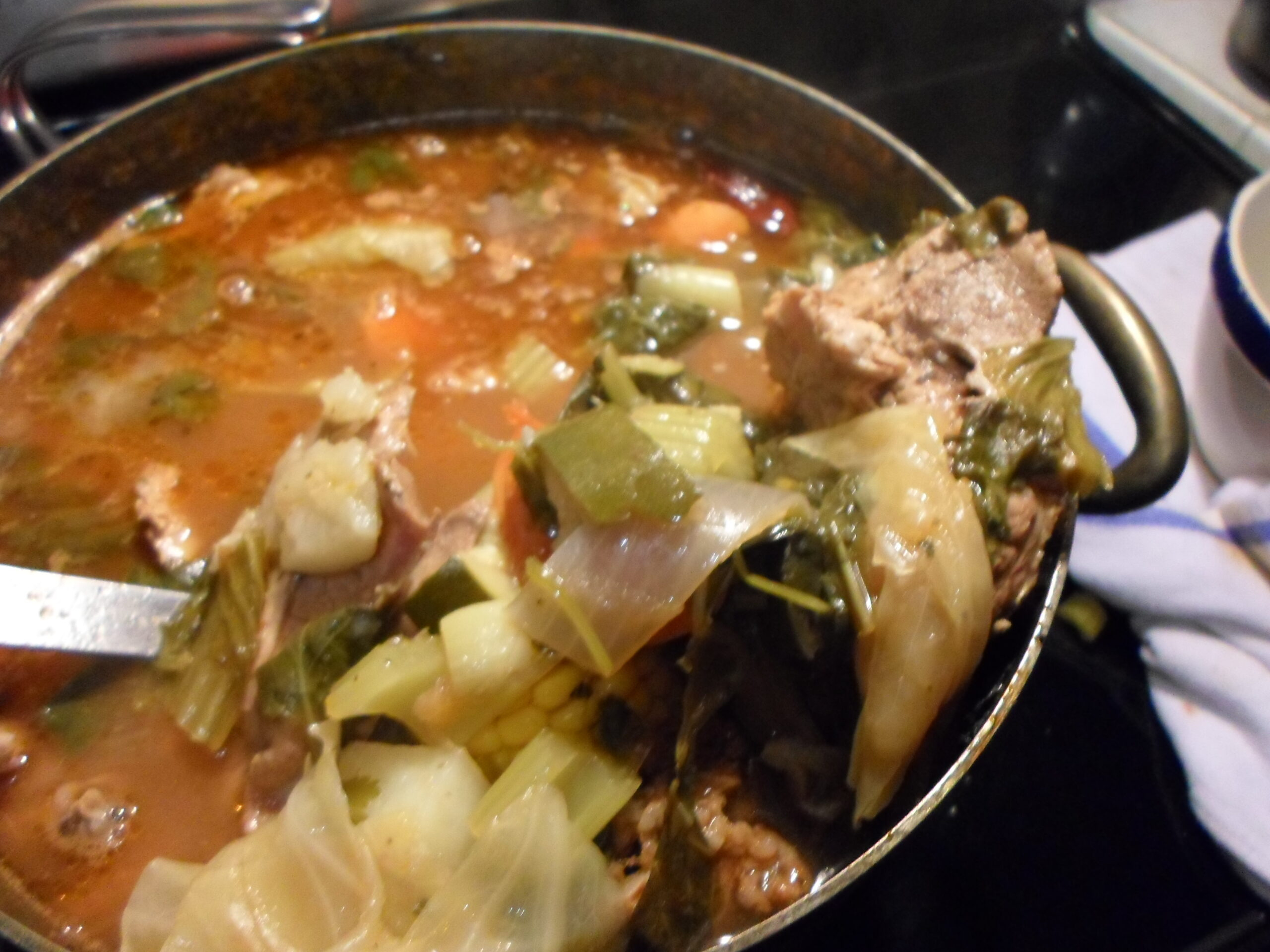 Country Cabbage and Pea Soup