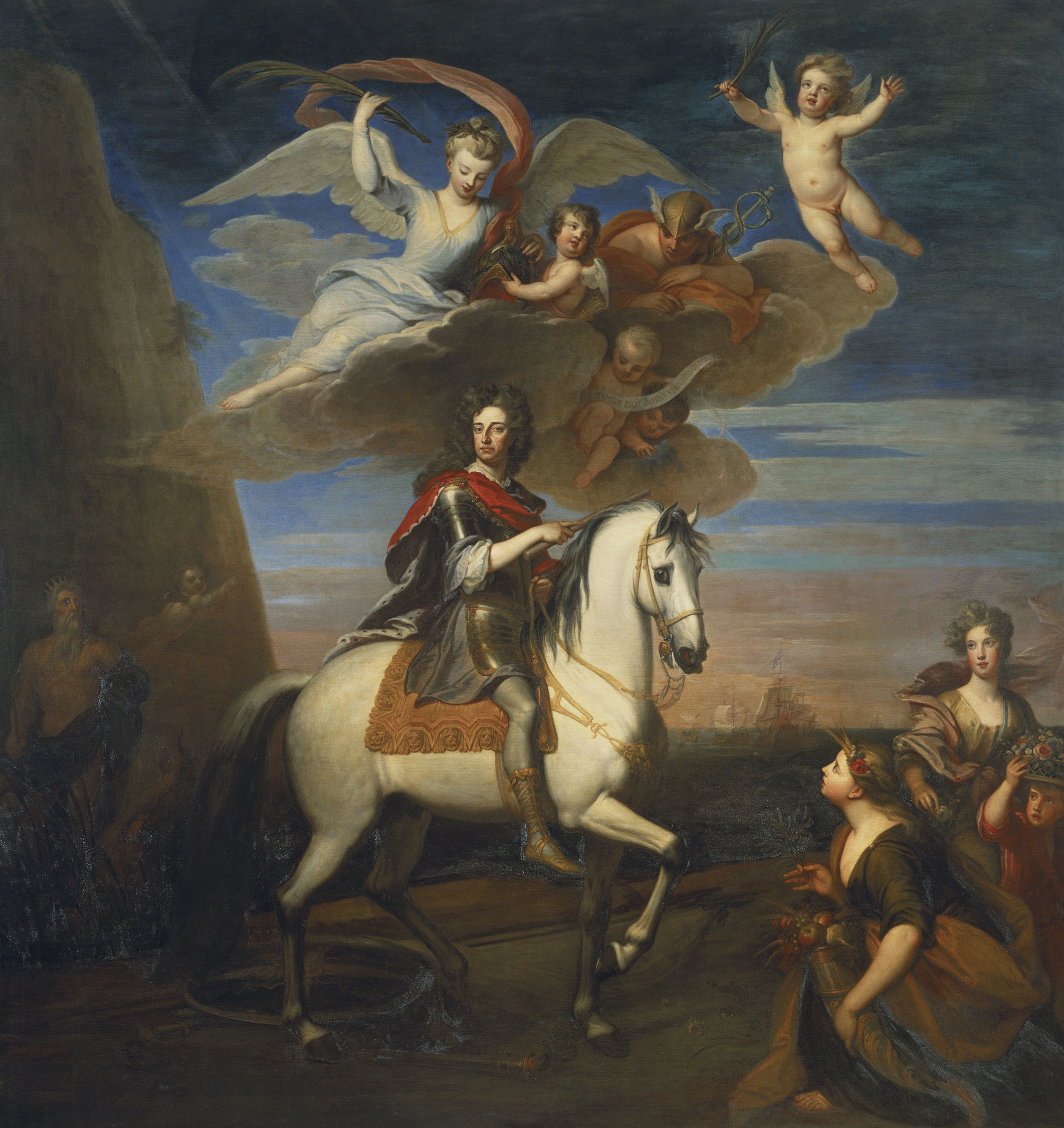 King William III on Horseback by Sir Godfrey Kneller